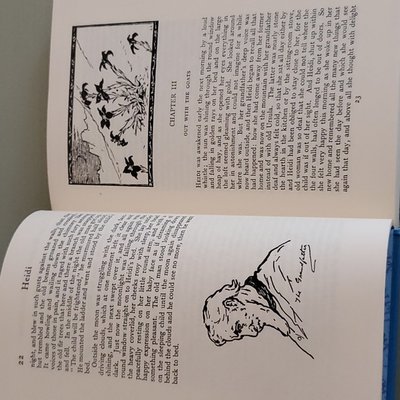 Vintage 1983, Heidi - "The Weekly Reader Classic" Series, Hardcover - Picture 6 of 12